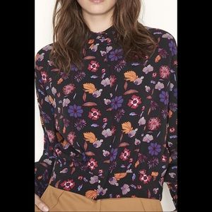 BA&SH Multicolored Floral Top